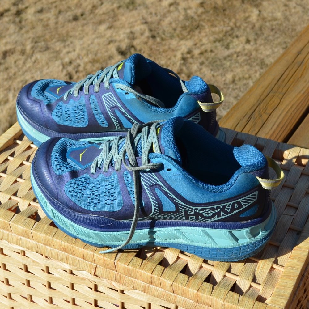 HOKA ONE ONE Stinson ATR 5, blue, size 7.5